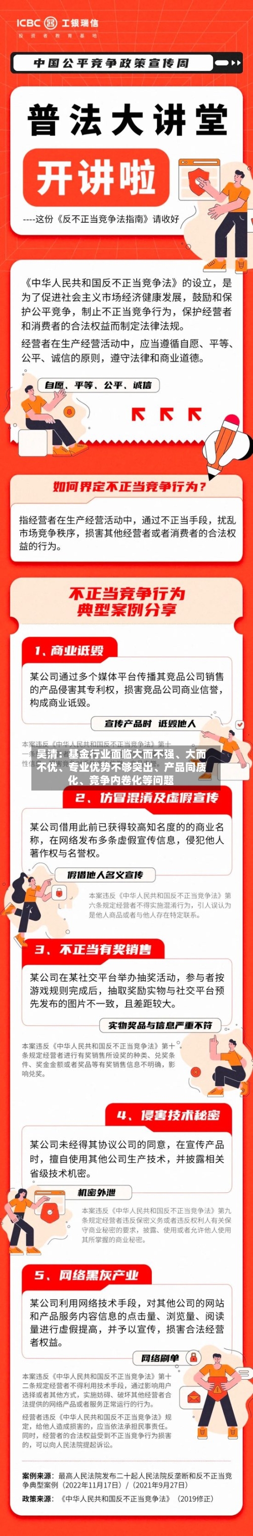 吴清：基金行业面临大而不强、大而不优、专业优势不够突出	、产品同质化、竞争内卷化等问题-第2张图片