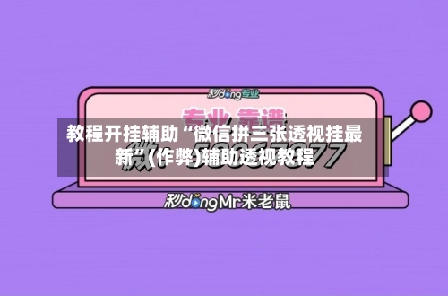 教程开挂辅助“微信拼三张透视挂最新”(作弊)辅助透视教程-第3张图片