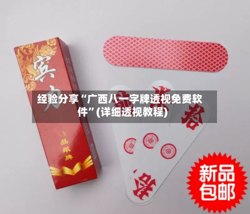 经验分享“广西八一字牌透视免费软件”(详细透视教程)-第3张图片