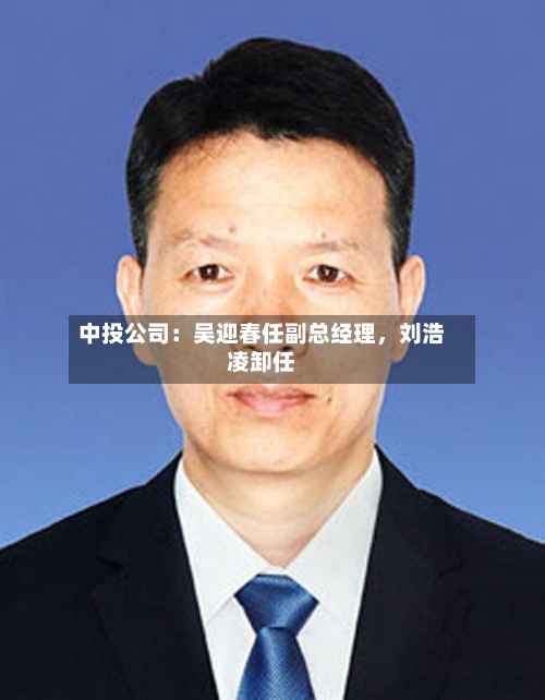 中投公司：吴迎春任副总经理，刘浩凌卸任-第3张图片