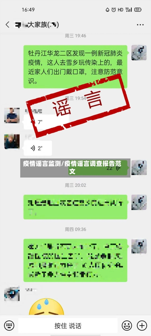 疫情谣言监测/疫情谣言调查报告范文-第2张图片
