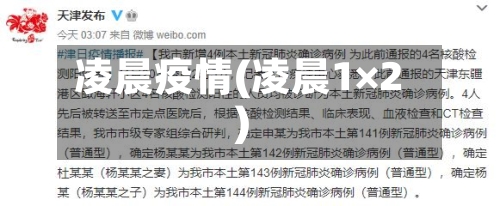 凌晨疫情(凌晨1×2)