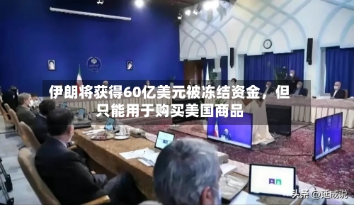 伊朗将获得60亿美元被冻结资金，但只能用于购买美国商品-第2张图片