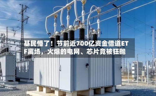 基民懵了！节前近700亿资金借道ETF离场，火爆的电网、芯片竟被狂抛-第2张图片