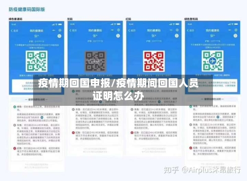 疫情期回国申报/疫情期间回国人员证明怎么办-第2张图片