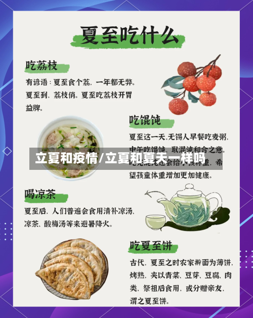立夏和疫情/立夏和夏天一样吗-第2张图片