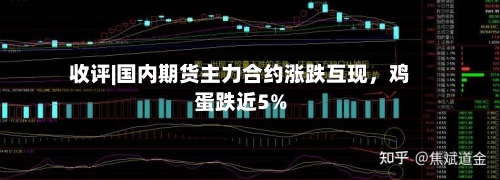 收评|国内期货主力合约涨跌互现	，鸡蛋跌近5%-第2张图片