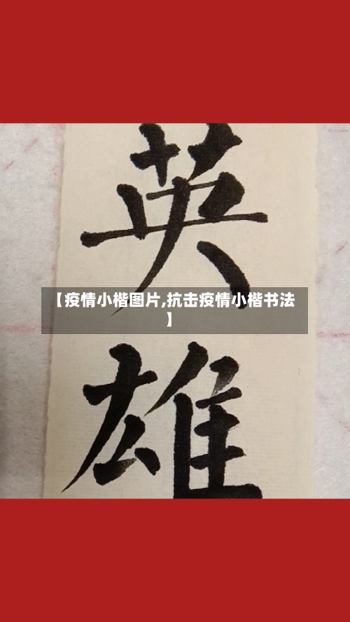 【疫情小楷图片,抗击疫情小楷书法】